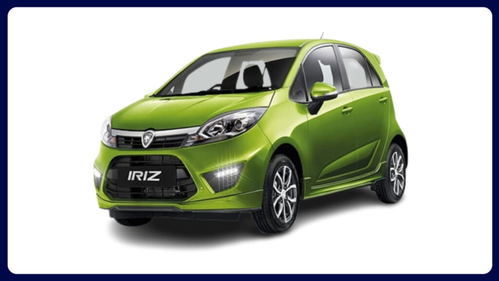 kereta proton iriz