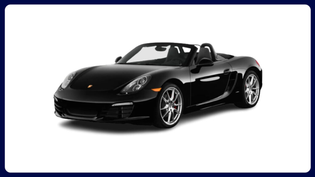 kereta convertible atau roadster porsche boxster