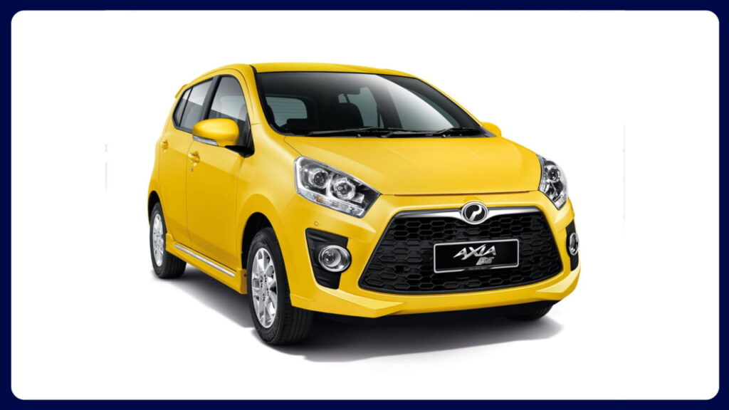 kereta perodua axia advance