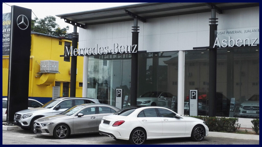 mercedes benz sungai petani