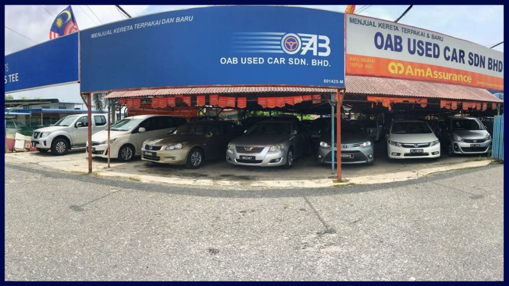 kedai kereta alor setar o.a.b used car sdn bhd