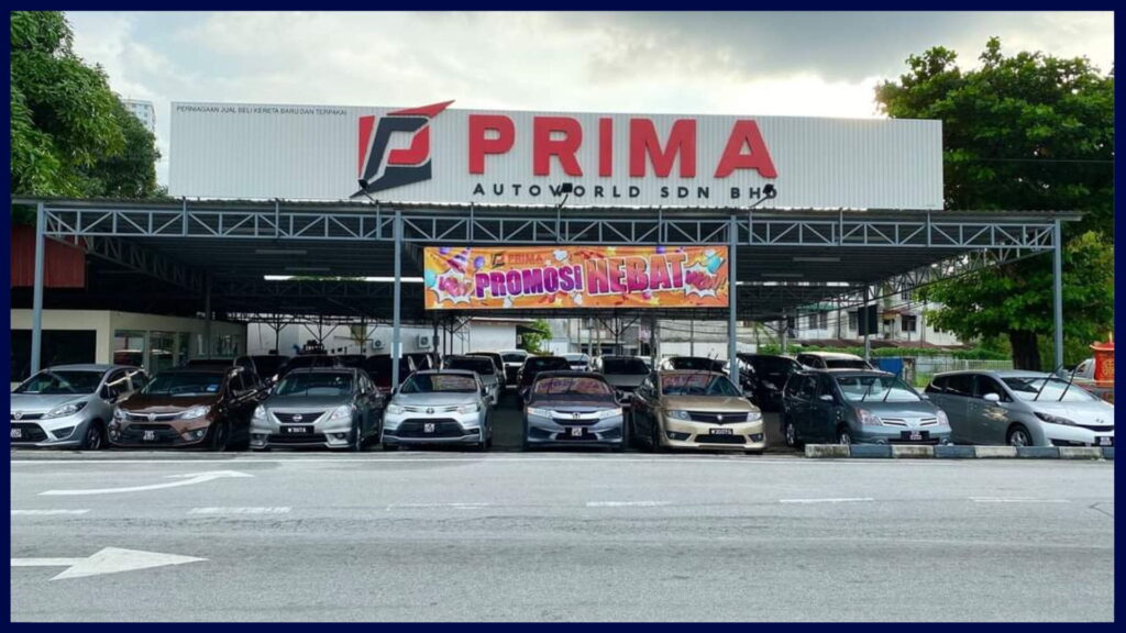 kedai kereta terpakai perak prima motor enterprise