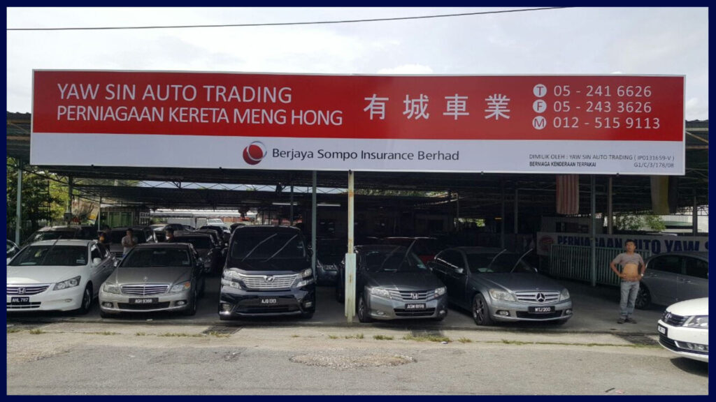 kedai kereta terpakai perak yaw sin auto trading