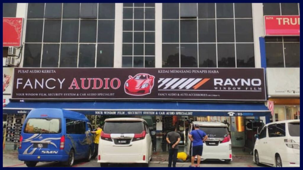 fancy audio and aksesori kereta