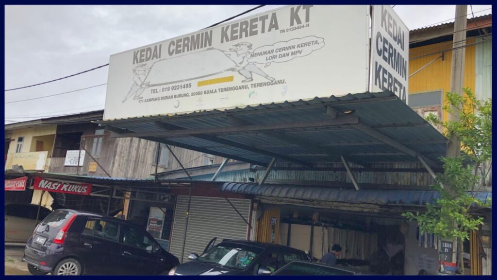 kedai cermin kereta kt