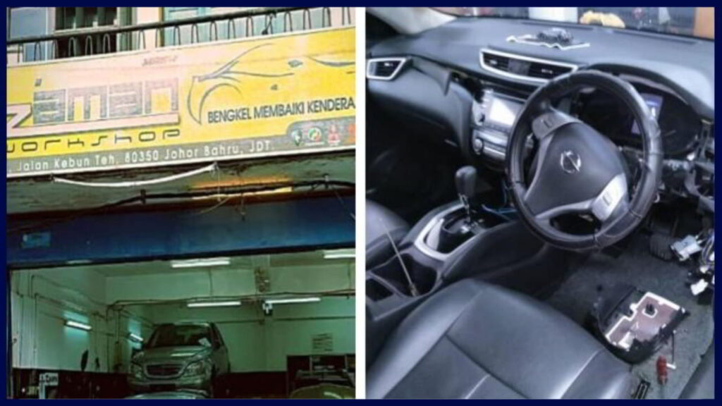 bengkel kereta azaman workshop pusat servis aircond and battery taman abad