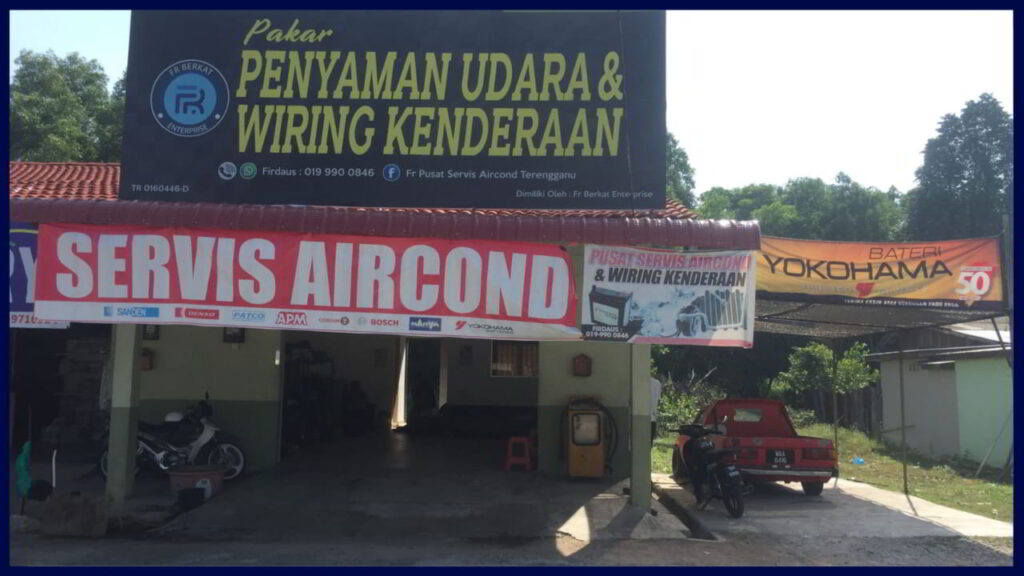 fr pusat servis aircond and wiring kenderaan