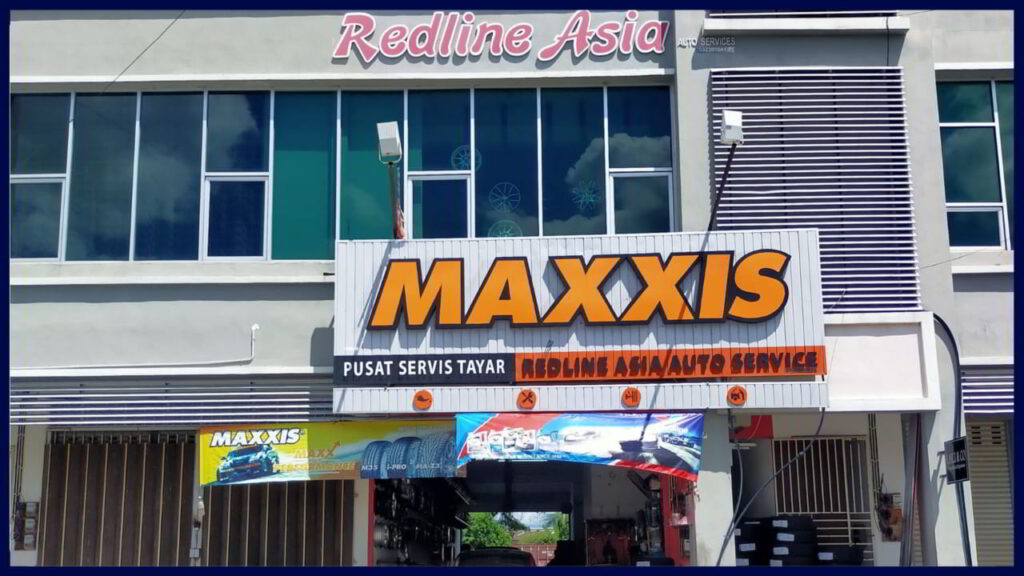 kedai tayar dan bateri redline asia auto services