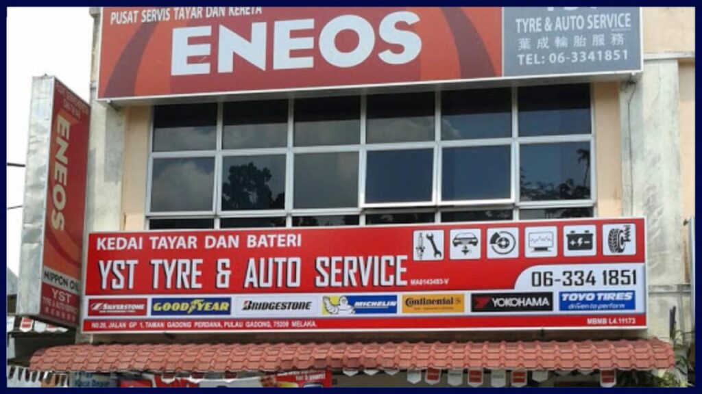 kedai bateri kereta melaka yst tyre and auto service