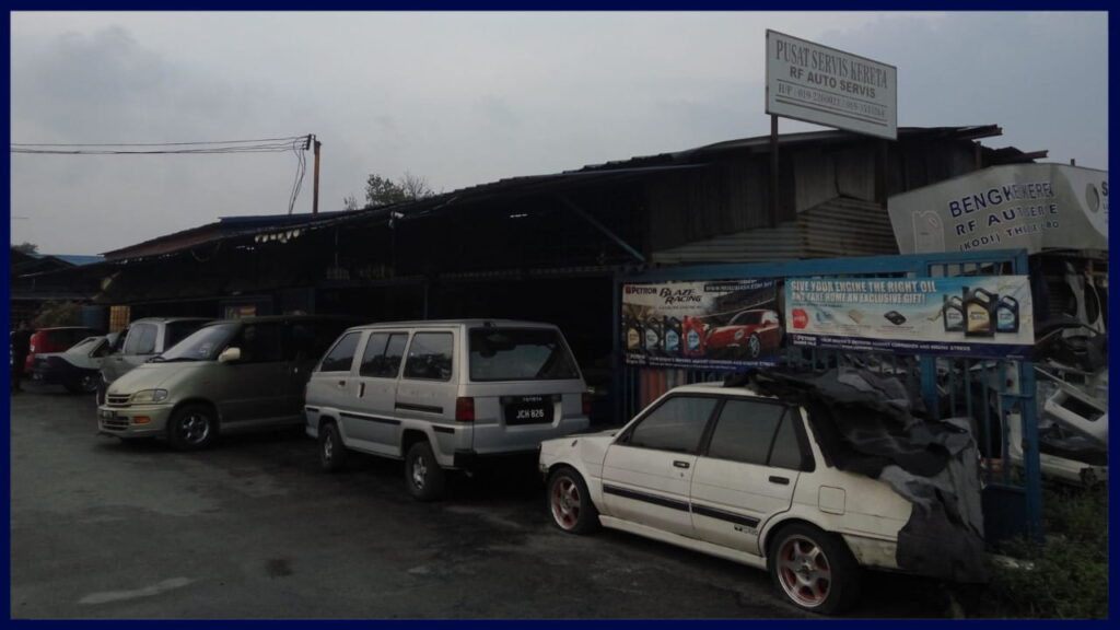 bengkel kereta rf auto service