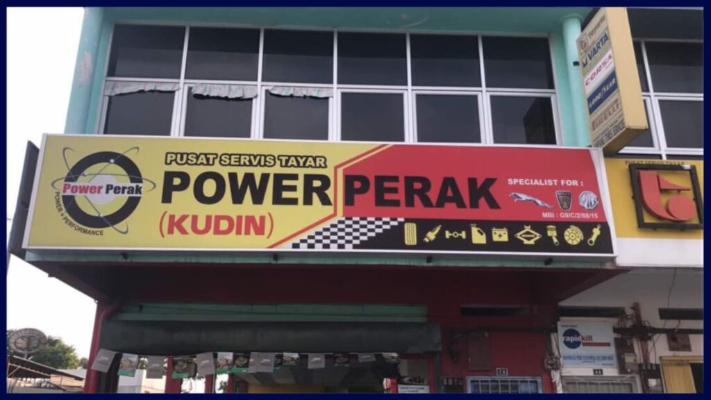 bengkel power perak