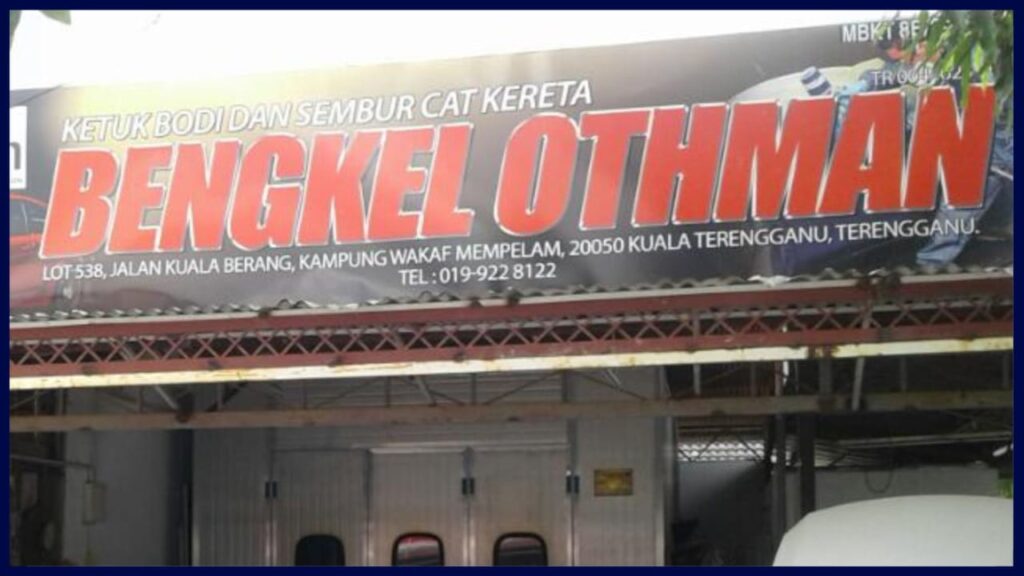 bengkel sembur cat kereta othman