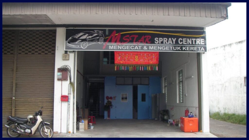 kedai cat kereta sungai petani mstar spray centre