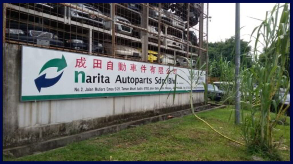 narita autoparts sdn bhd