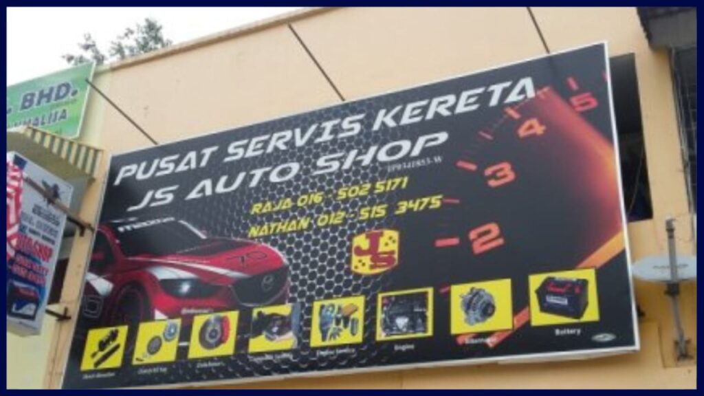 pusat servis kereta js auto shop