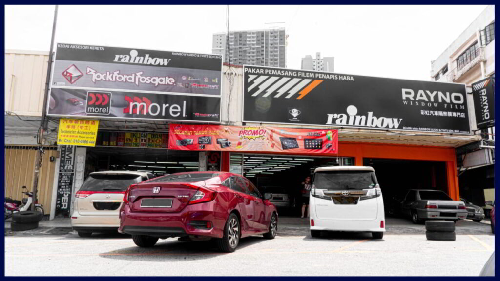 rainbow audio and tints sdn bhd