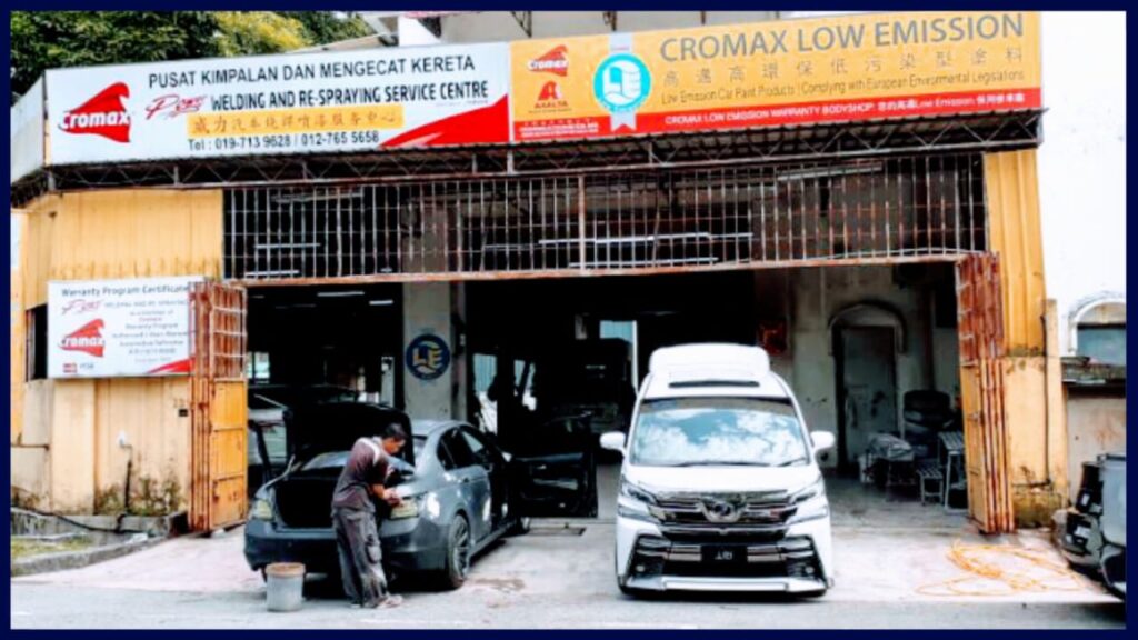 kedai servis kereta kulai power welding and re spraying service centre