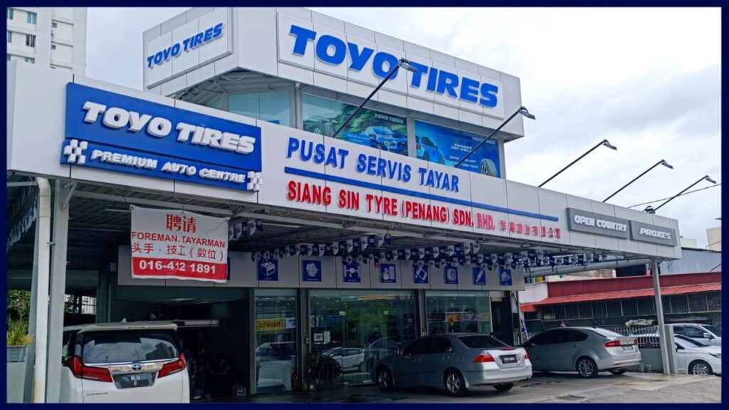 toyo tires siang sin tyre penang sdn bhd