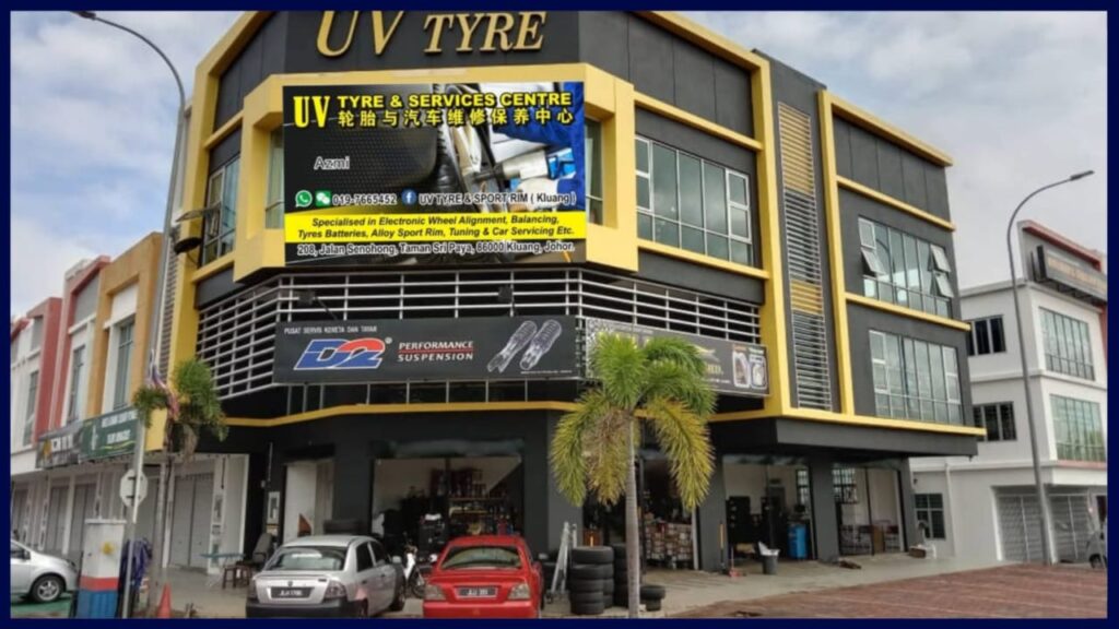 uv tyre bandar sri impian