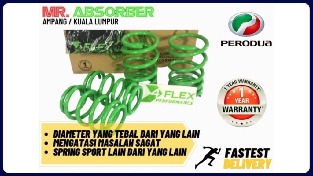 4flex myvi spring sport