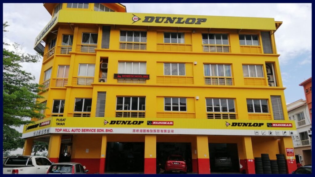 dunlop top hill auto service sdn bhd