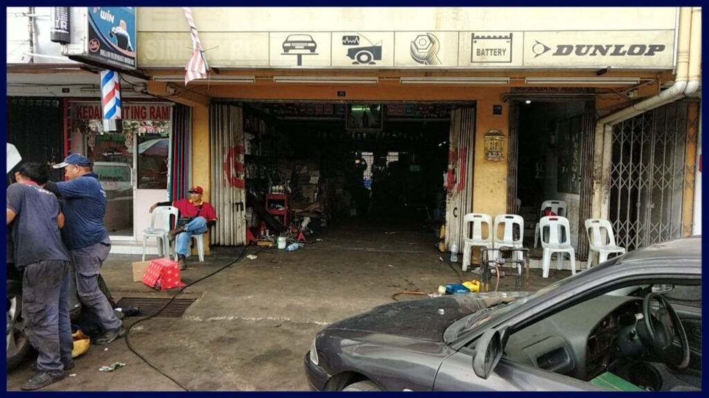 kedai tayar dan servis kereta de sheng