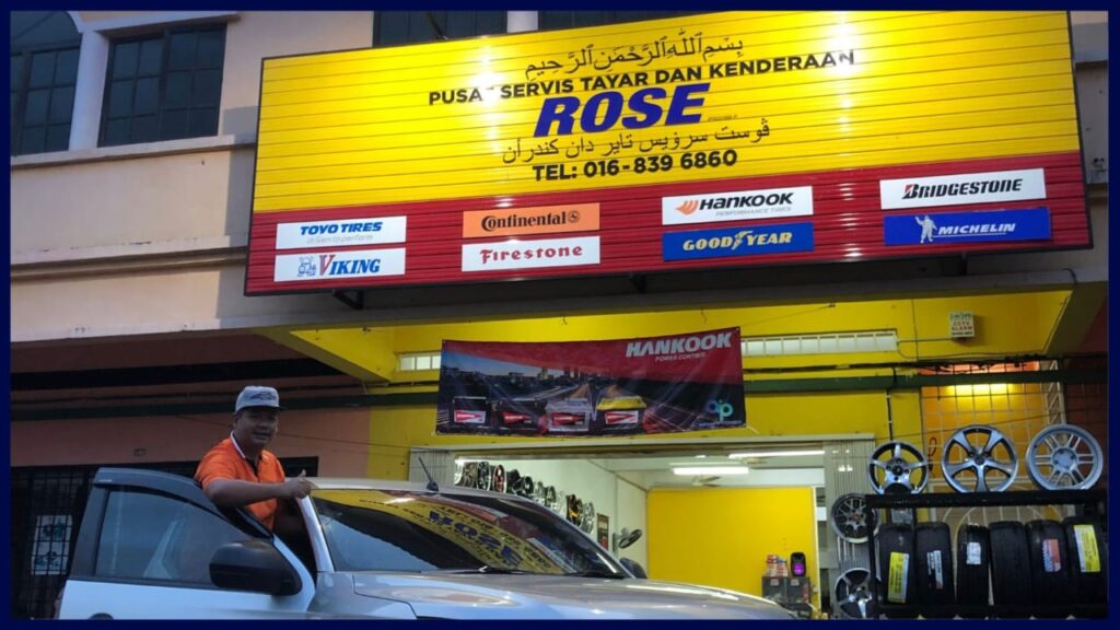 pusat servis tayar & kenderaan rose