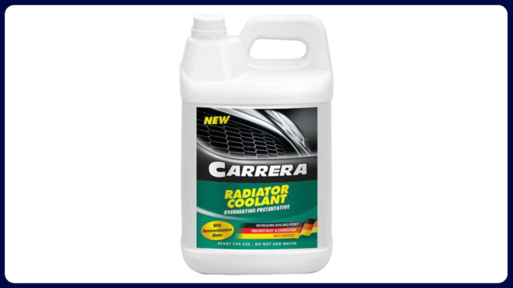 carrera radiator coolant kereta