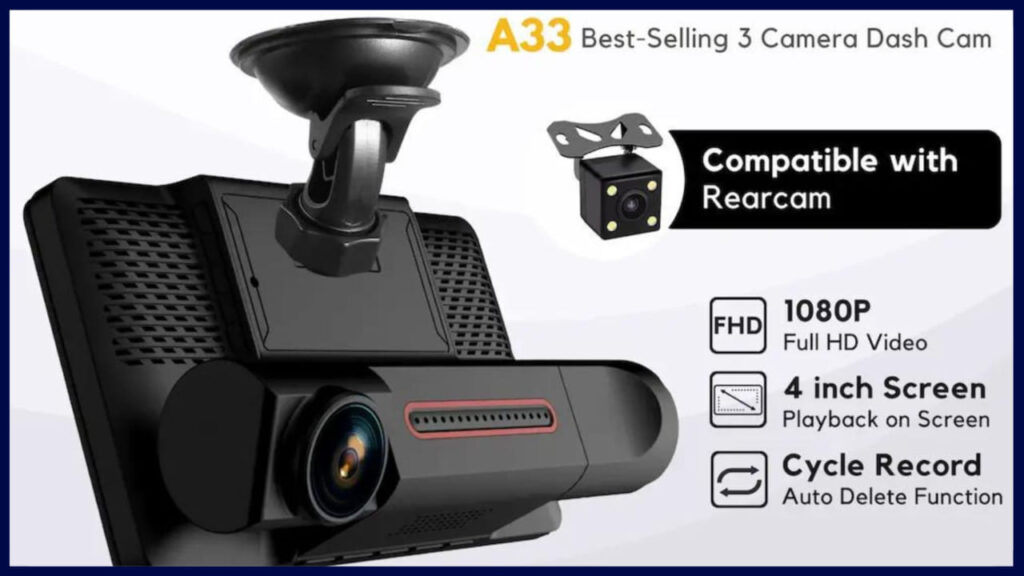 safecam a33 dashcam terbaik untuk kereta