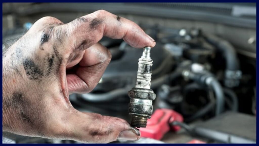 spark plug kereta rosak