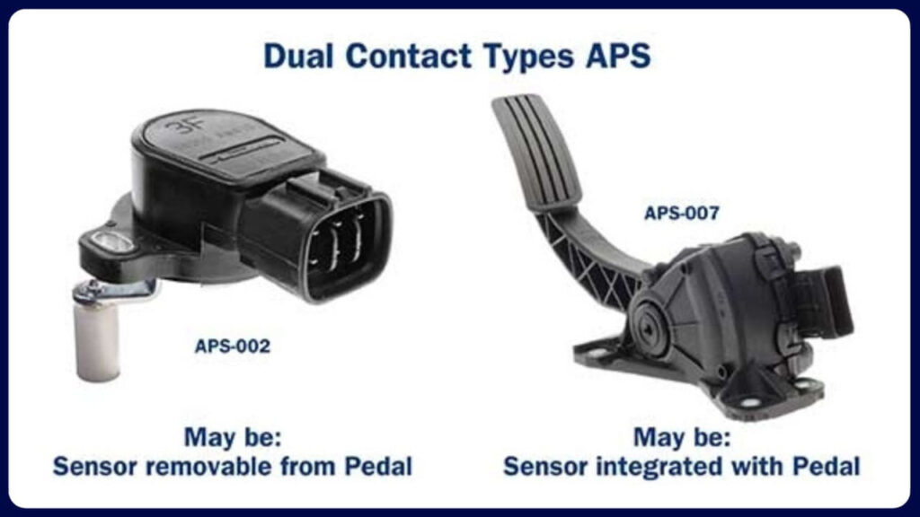 tanda accelerator pedal position sensor apps rosak