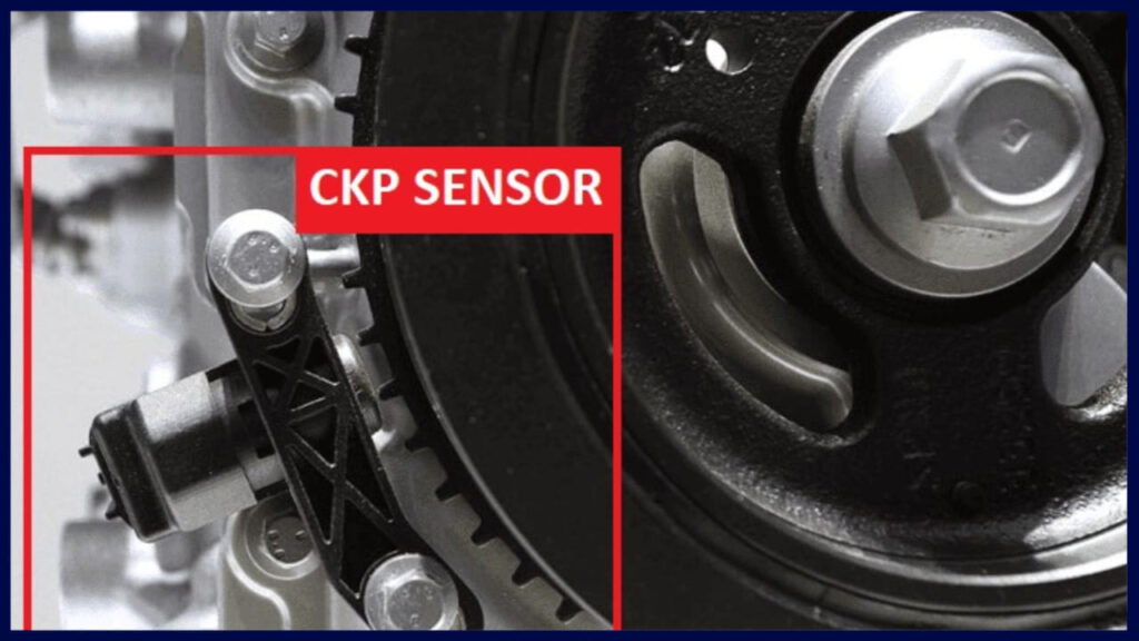 tanda craknshaft position sensor ckp rosak