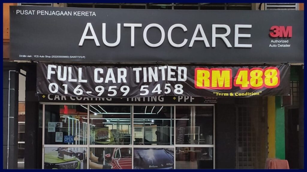 3m authorized auto detailer-bandar baru bangi coating, tinted, ppf