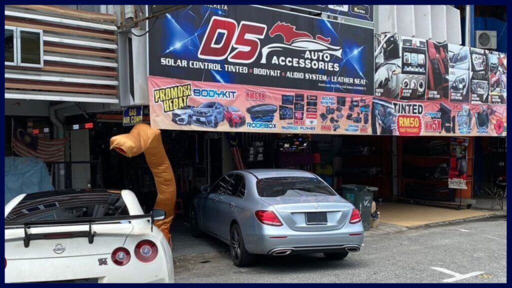 d5 auto accessories pumpong