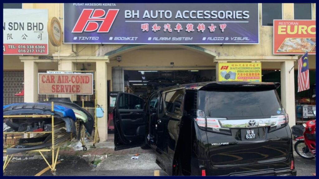 kedai aksesori kereta klang bh auto accessories