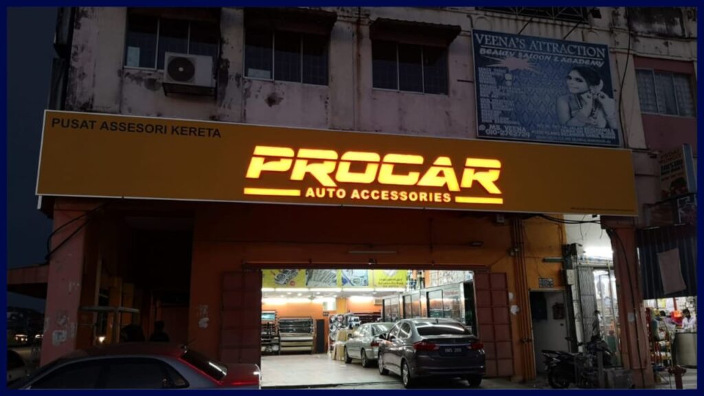 kedai aksesori kereta klang procar auto accessories