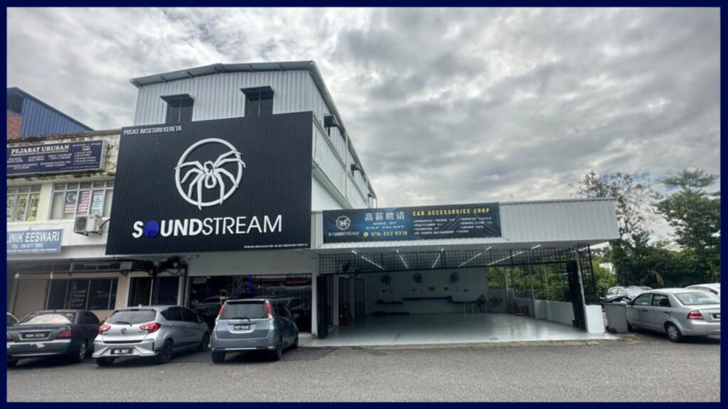 kedai aksesori kereta senawang soundstream seremban