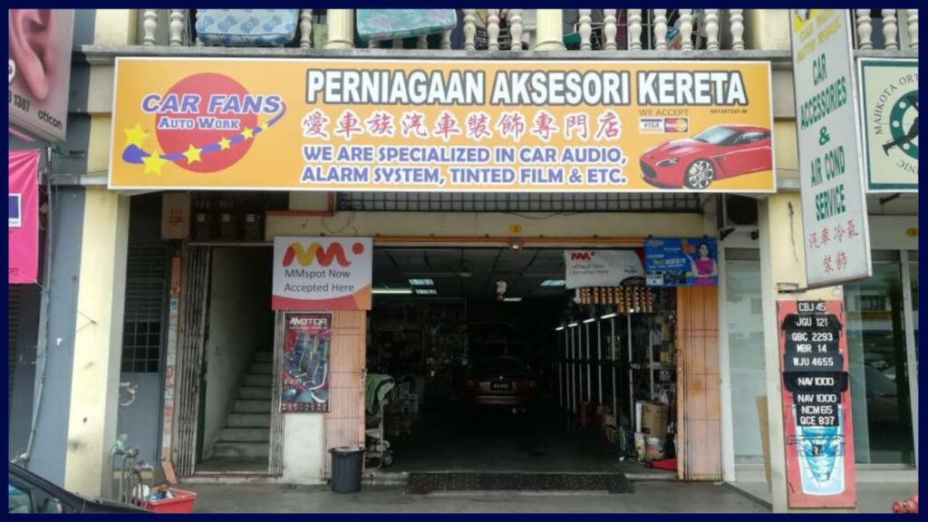 kedai aksesori kereta seremban car fans auto work