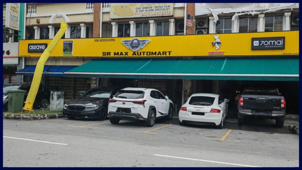 kedai aksesori kereta setapak sr max automart