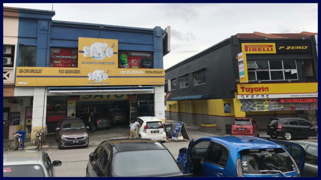 kedai spare part kereta bangi sato auto accessories bandar baru bangi seksyen 8