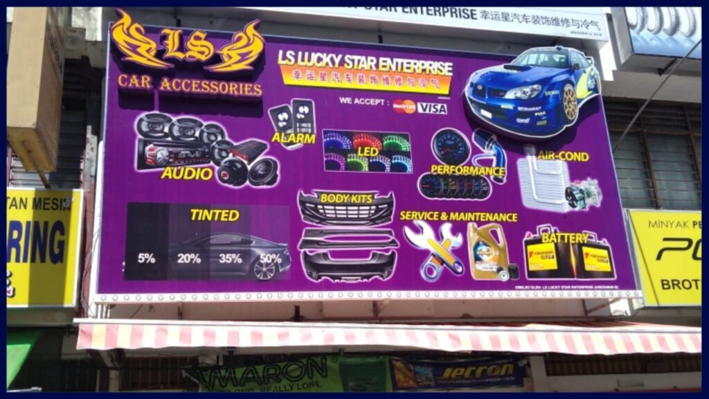 kedai aksesori kereta alor setar ls lucky star enterprise