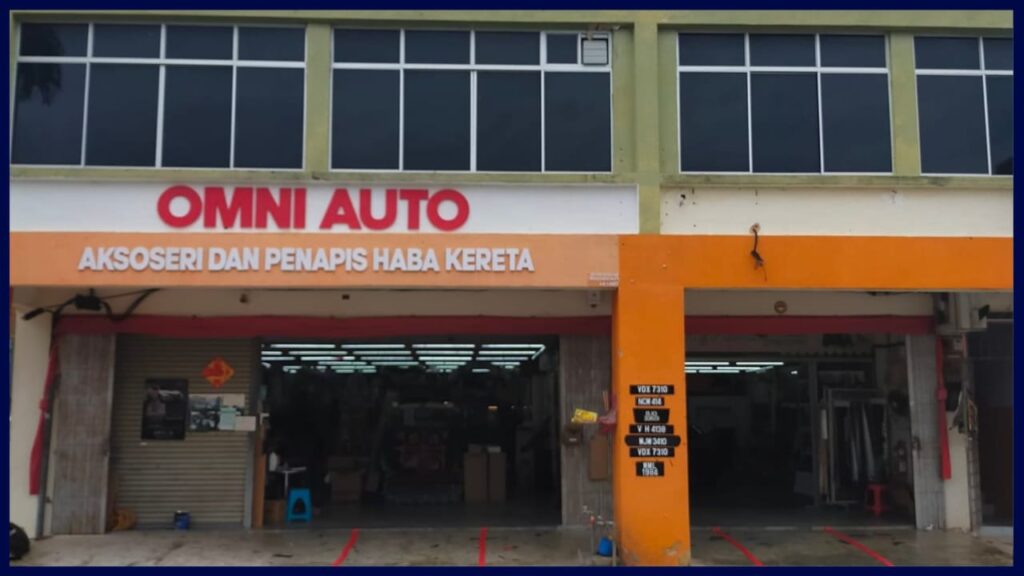 omni auto tinted & accessories sungai udang melaka