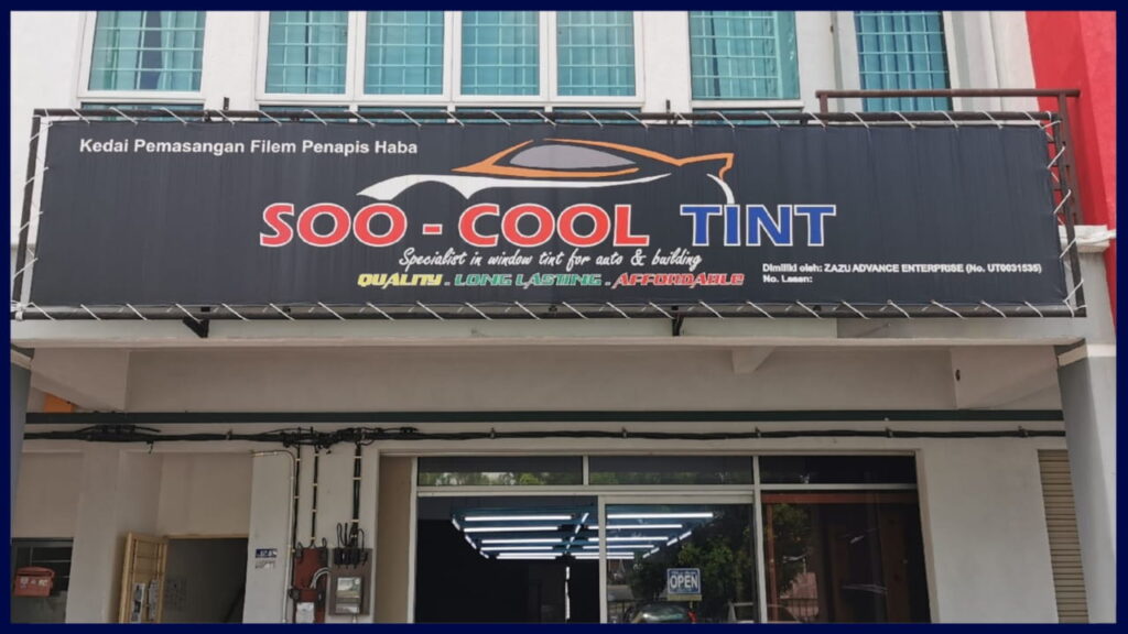 kedai tinted kereta melaka soo-cool tint shop