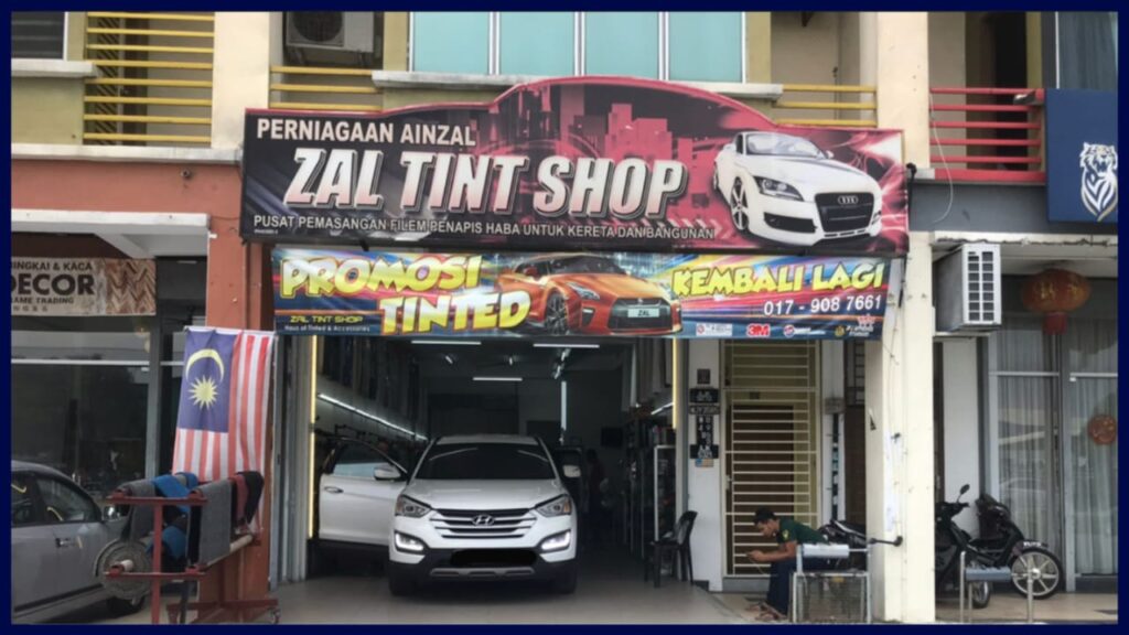 kedai tinted kereta ipoh zal tint shop