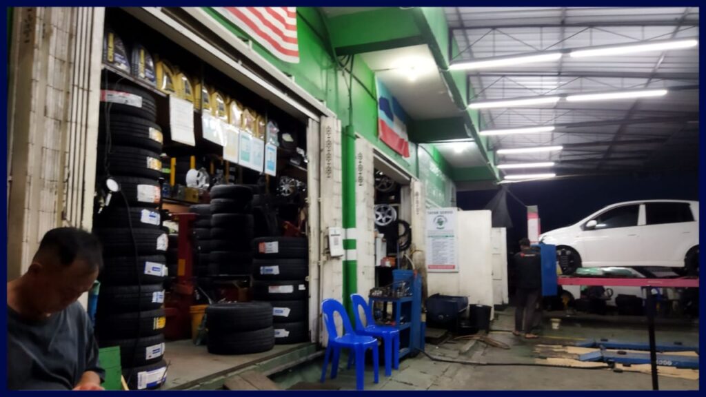 kedai tayar kereta sandakan borneo tyres