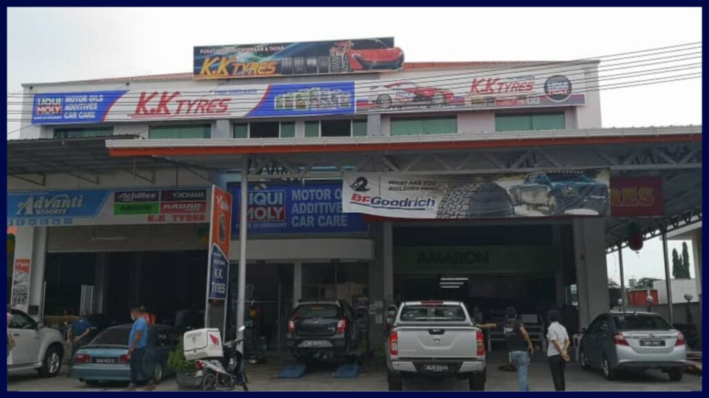 kedai tayar kereta sandakan kk tyres