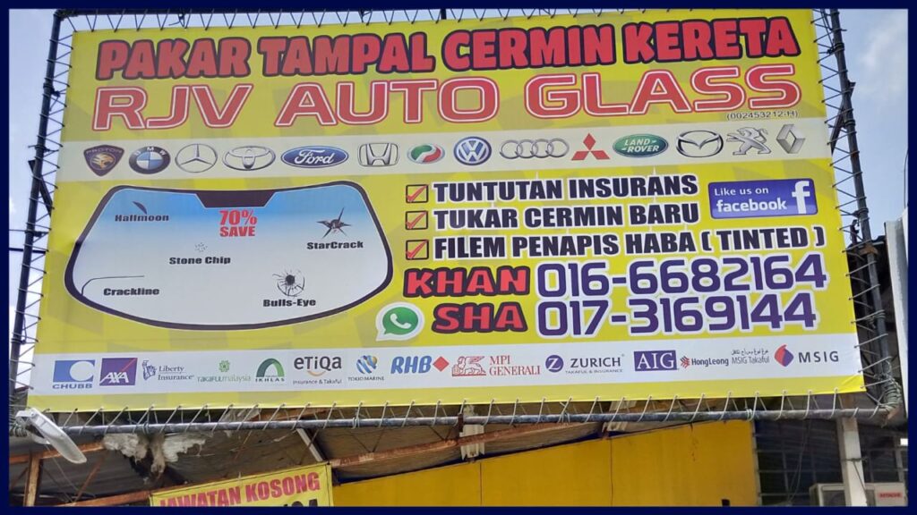 rjv auto glass rawang