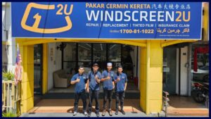 windscreen2u kedai tukar cermin kereta penang butterworth