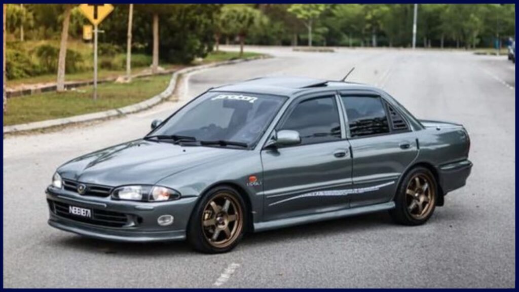 modified wira sedan grey metal